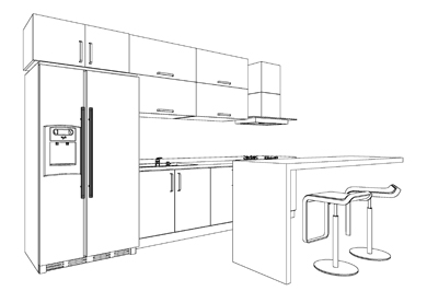 kitchen sketch